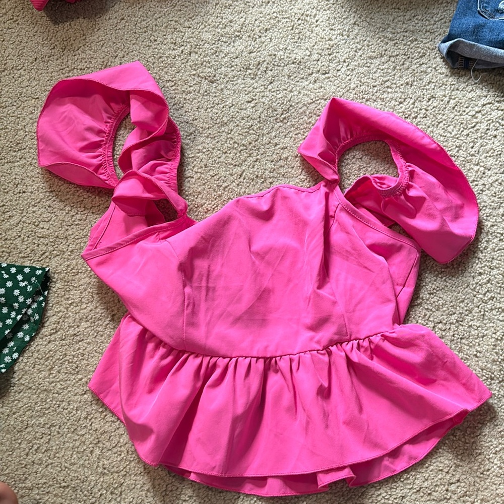 shien pink blouse